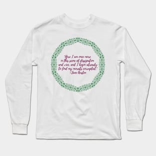 Austen Insults - Morals Corrupted Long Sleeve T-Shirt